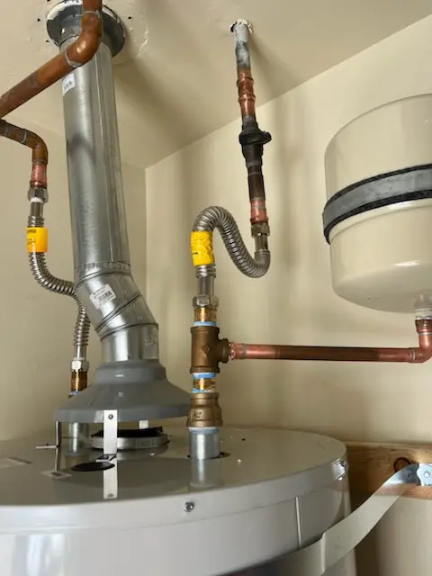 Water heater installation and plumbing repair in Old Union